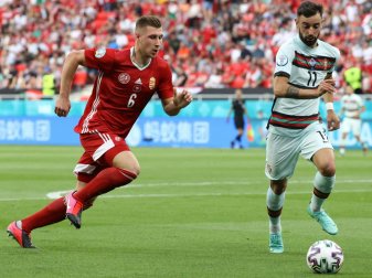 Willi Orban (l.) schätzt das DFB-Team hoch ein Willi Orban (l.) schätzt das DFB-Team hoch ein