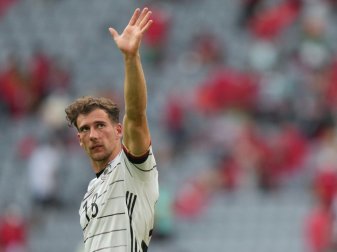 Leon Goretzka lobt Bundestrainer Joachim Löw Leon Goretzka lobt Bundestrainer Joachim Löw