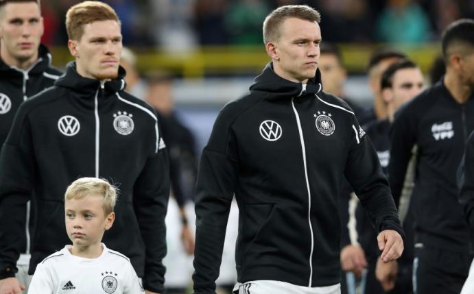 Halstenberg (l.) und Klostermann werden oft verwechselt