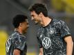 Teil der DFB-Boyband: Serge Gnabry (l.) und Mats Hummels