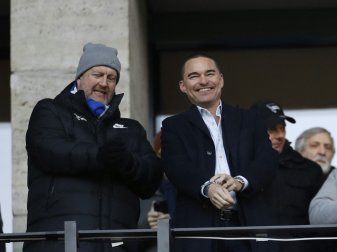 Windhorst (r.) sichert Hertha BSC weitere Zahlungen zu Windhorst (r.) sichert Hertha BSC weitere Zahlungen zu