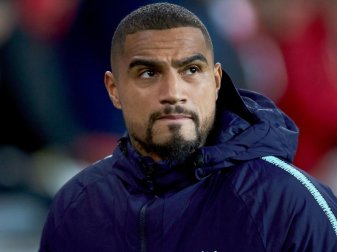Die Rückkehr von Kevin-Prince Boateng zu Hertha BSC wird konkreter. Foto: Ion Alcoba Beitia/gtres/dpa Die Rückkehr von Kevin-Prince Boateng zu Hertha BSC wird konkreter. Foto: Ion Alcoba Beitia/gtres/dpa