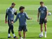 Startformation: Sane und Goretzka sind bereit