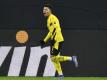 Wechselt wohl bald vom BVB zu Manchester United: Jadon Sancho. Foto: Martin Meissner/Pool AP/dpa