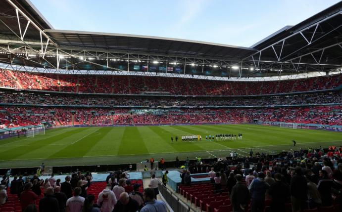 In Wembley sollen am Montag 40.000 Fans sein
