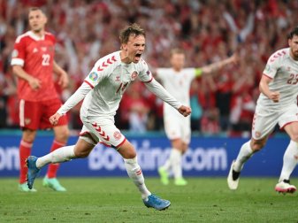 Dänemark geht mit Selbstvertrauen in das EM-Achtelfinale Dänemark geht mit Selbstvertrauen in das EM-Achtelfinale