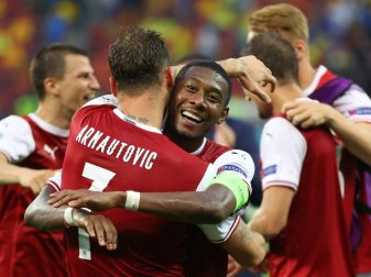 Alaba freut sich auf das Achtelfinale gegen Italien Alaba freut sich auf das Achtelfinale gegen Italien