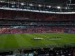 Im Wembley-Stadion werden bis zu 2000 deutsche Fans sein