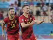 Thorgan Hazard (r.) erzielt das Tor des Tages