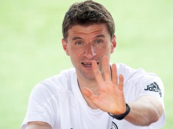 Für das DFB-Team wichtig auf und abseits des Platzes: Thomas Müller. Foto: Federico Gambarini/dpa Für das DFB-Team wichtig auf und abseits des Platzes: Thomas Müller. Foto: Federico Gambarini/dpa