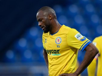 Oumar Diakhite wechselt von Eintracht Braunschweig zum SV Sandhausen. Foto: Swen Pförtner/dpa Oumar Diakhite wechselt von Eintracht Braunschweig zum SV Sandhausen. Foto: Swen Pförtner/dpa