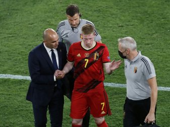 Kevin De Bruynes Einsatz am Freitag ist noch unklar Kevin De Bruynes Einsatz am Freitag ist noch unklar