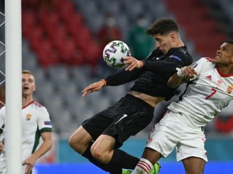 Kai Havertz (l.) hat mit Deutschland große Ziele Kai Havertz (l.) hat mit Deutschland große Ziele