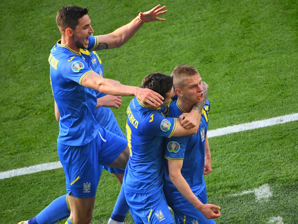 Die Ukraine steht erstmals im EM-Viertelfinale