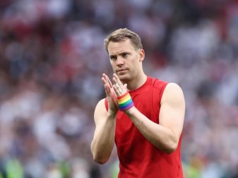 DFB-Kapitän Manuel Neuer war als Torhüter natürlich gesetzt. Foto: Christian Charisius/dpa DFB-Kapitän Manuel Neuer war als Torhüter natürlich gesetzt. Foto: Christian Charisius/dpa