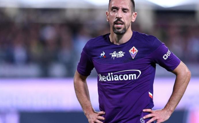 Frank Ribéry wird den AC Florenz verlassen. Foto: Jennifer Lorenzini/Lapresse via ZUMA Press/dpa