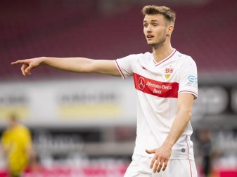 Wird trotz Wechselgerüchten wohl beim VfB Stuttgart bleiben: Sasa Kalajdzic. Foto: Tom Weller/dpa