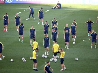 Die Ukraine ist der letzte in der EM verbliebene Außenseiter. Foto: Marco Iacobucci/PA Wire/dpa