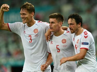 Die Dänen würden gerne auch gegen England jubeln Die Dänen würden gerne auch gegen England jubeln