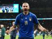 Bei den Feierlichkeiten verwechselt: Leonardo Bonucci