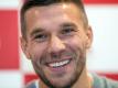 Ex-Nationalspieler Lukas Podolski wechselt zum polnischen Erstligisten Gornik Zabrze. Foto: Bernd Thissen/dpa