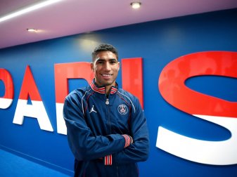 Hakimi wechselte für geschätzte 60 Millionen Euro zu PSG Hakimi wechselte für geschätzte 60 Millionen Euro zu PSG