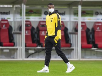 Muss sich noch in Geduld üben: BVB-Youngster Youssoufa Moukoko. Foto: Tom Weller/dpa Muss sich noch in Geduld üben: BVB-Youngster Youssoufa Moukoko. Foto: Tom Weller/dpa