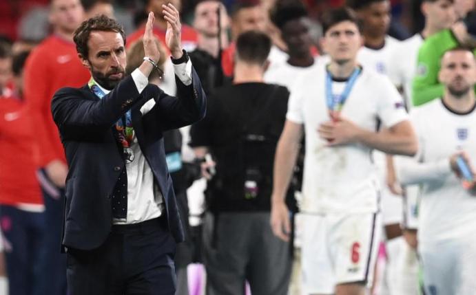 Muss die Niederlage im EM-Finale erst einmal verdauen: England-Coach Gareth Southgate. Foto: Paul Ellis/Pool AFP/AP/dpa