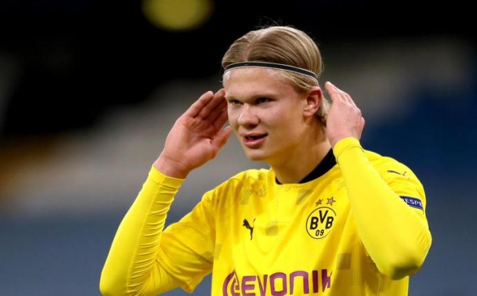 Begehrter Dortmunder Torjäger: Erling Haaland. Foto: Nick Potts/PA Wire/dpa