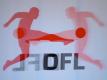 Das Logo der Deutschen Fußball Liga (DFL). Foto: Arne Dedert/dpa