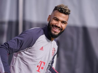 Hat das Training beim FC Bayern wieder aufgenommen: Eric Maxim Choupo-Moting. Foto: Marco Donato/FC Bayern München/dpa Hat das Training beim FC Bayern wieder aufgenommen: Eric Maxim Choupo-Moting. Foto: Marco Donato/FC Bayern München/dpa