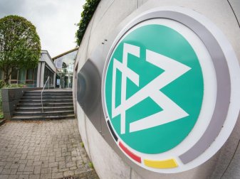 Die Zentrale des Deutschen Fußball-Bundes in Frankfurt/Main. Foto: Frank Rumpenhorst/dpa/Frank Rumenhorst/dpa Die Zentrale des Deutschen Fußball-Bundes in Frankfurt/Main. Foto: Frank Rumpenhorst/dpa/Frank Rumenhorst/dpa