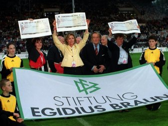 DFB-Stiftung Egidius Braun feiert 20-jähriges Bestehen DFB-Stiftung Egidius Braun feiert 20-jähriges Bestehen