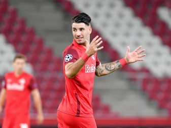 Dominik Szoboszlai kam seit seinem Wechsel im Januar noch zu keinem Pflichtspieleinsatz für die Leipziger. Foto: Barbara Gindl/APA/dpa Dominik Szoboszlai kam seit seinem Wechsel im Januar noch zu keinem Pflichtspieleinsatz für die Leipziger. Foto: Barbara Gindl/APA/dpa