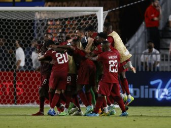 Katar komplettiert Viertelfinale Katar komplettiert Viertelfinale