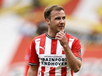 Präsentiert sich in starker Frühform: Mario Götze. Foto: Maurice Van Steen/ANP/dpa Präsentiert sich in starker Frühform: Mario Götze. Foto: Maurice Van Steen/ANP/dpa