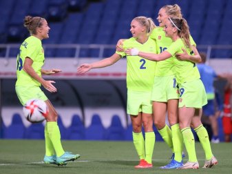 Die Schwedinnen siegen mit einem 4:2 gegen Australien Die Schwedinnen siegen mit einem 4:2 gegen Australien