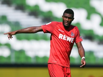 Anthony Modeste trifft zum 2:1 in der 43. Minute Anthony Modeste trifft zum 2:1 in der 43. Minute