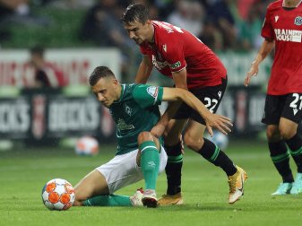 Bremen trennt sich von Hannover mit 1:1 Bremen trennt sich von Hannover mit 1:1