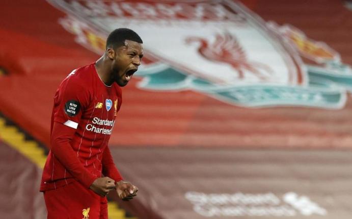 Hat seinen Vertrag beim FC Liverpool nicht verlängert: Georginio Wijnaldum. Foto: Phil Noble/PA Wire/dpa