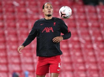 Der FC Liverpool hofft auf ein baldiges Comeback von Virgil van Dijk. Foto: Laurence Griffiths/PA Wire/dpa Der FC Liverpool hofft auf ein baldiges Comeback von Virgil van Dijk. Foto: Laurence Griffiths/PA Wire/dpa