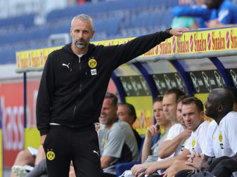 Marco Rose zeigt sich gelassen Marco Rose zeigt sich gelassen