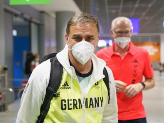DFB-Auswahltrainer Stefan Kuntz konnte nur 18 Spieler mit nach Tokio nehmen. Foto: Frank Rumpenhorst/dpa DFB-Auswahltrainer Stefan Kuntz konnte nur 18 Spieler mit nach Tokio nehmen. Foto: Frank Rumpenhorst/dpa