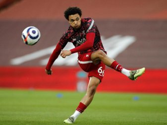 Hat beim FC Liverpool verlängert: Trent Alexander-Arnold. Foto: Phil Noble/PA Wire/dpa Hat beim FC Liverpool verlängert: Trent Alexander-Arnold. Foto: Phil Noble/PA Wire/dpa