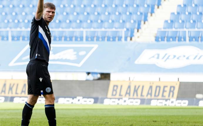 Bielefelds Torjäger Fabian Klos