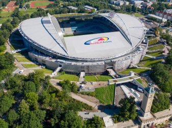 Die Red-Bull-Arenam die Heimspielstätte von RB Leipzig. Foto: Jan Woitas/dpa-Zentralbild/dpa Die Red-Bull-Arenam die Heimspielstätte von RB Leipzig. Foto: Jan Woitas/dpa-Zentralbild/dpa