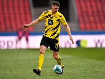 Dortmunds Thomas Meunier wurde positiv auf das Coronavirus getestet. Foto: Marius Becker/dpa-Pool/dpa