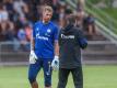 Ist zurück im Schalker Training: Torhüter Ralf Fährmann (l). Foto: Tim Rehbein/dpa
