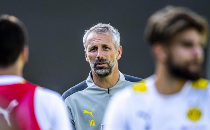 Startet als neuer BVB-Trainer: Marco Rose. Foto: David Inderlied/dpa