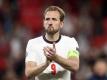 Steht auf dem Wunschzettel von Manchester City: Harry Kane. Foto: Carl Recine/Pool Reuters/AP/dpa
